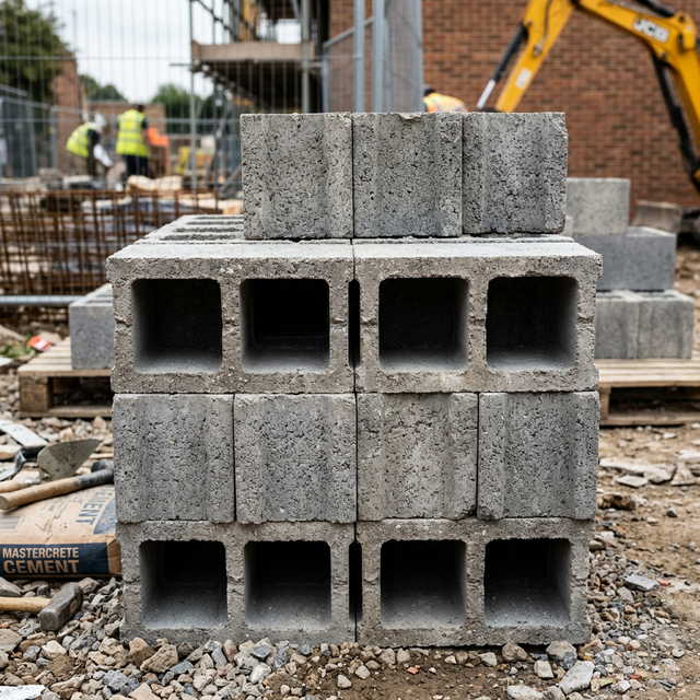 Hollow Blocks (6") supplied by SCT Bricks in Erode