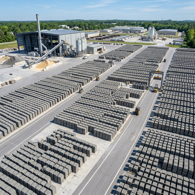 SCT Bricks production and loading yard